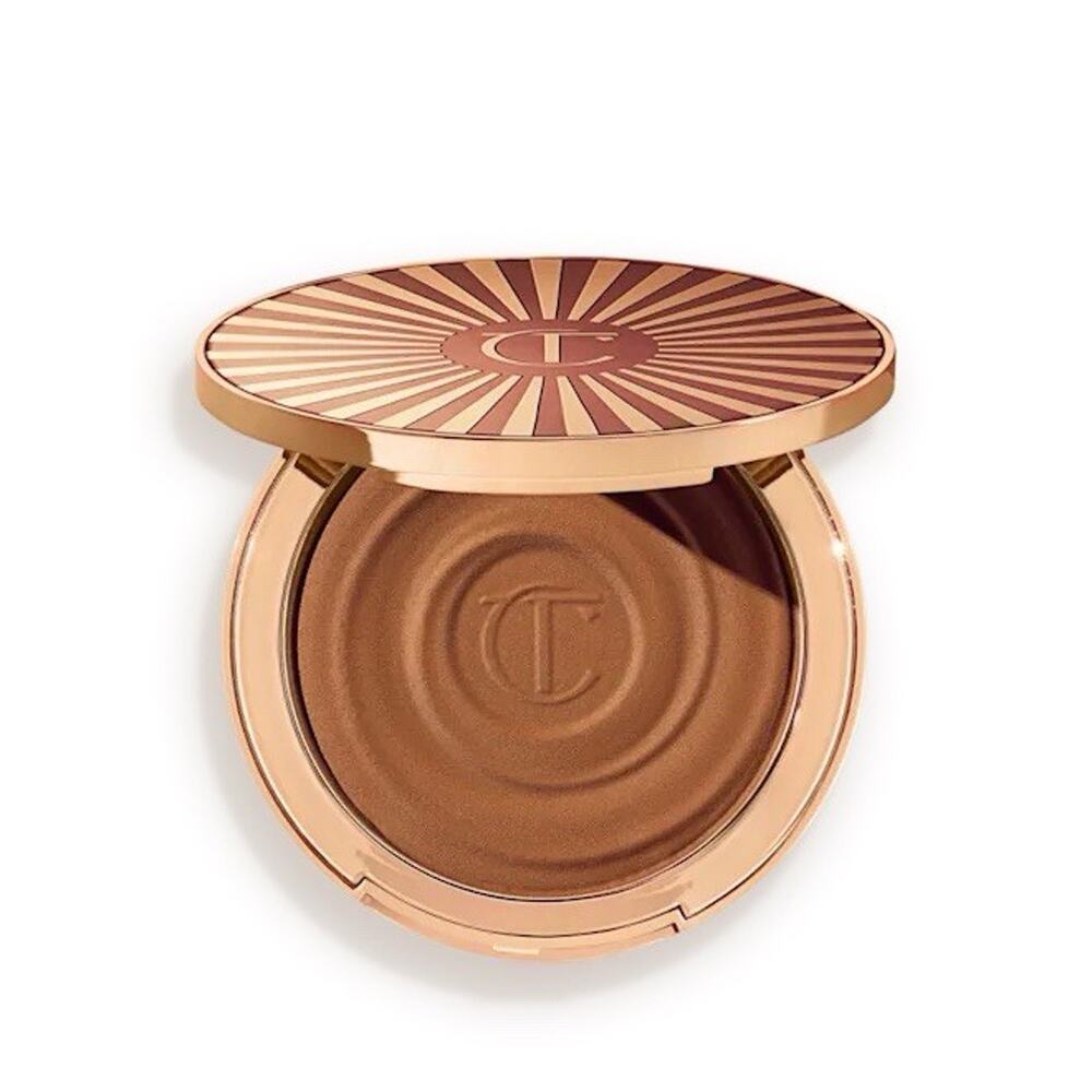 CHARLOTTE TILBURY BEAUTIFUL SKIN SUN-KISSED GLOW BRONZER "2 Medium”